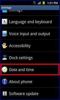 Comment changer la date dans Galaxy S III - un guide pour les débutants